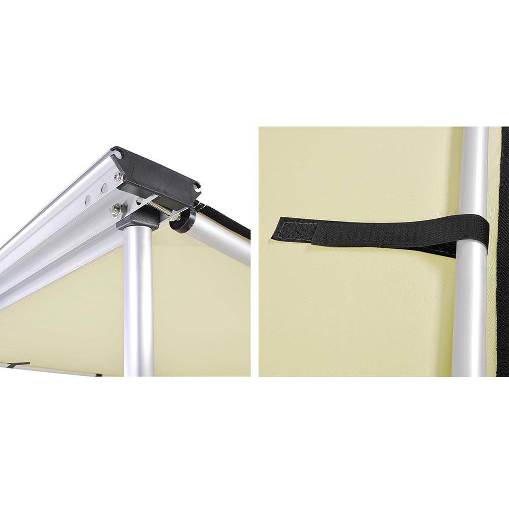 Yescom Car Awning 4' 7" x 6' 7" Vehicle Rooftop Side Tent Shade - TrackMindedHPDE™