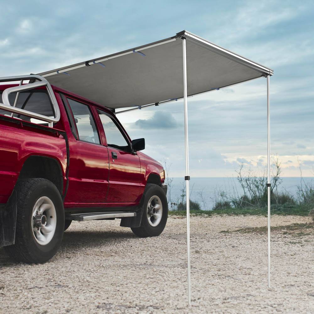 Yescom Car Awning 4' 7" x 6' 7" Vehicle Rooftop Side Tent Shade - TrackMindedHPDE™