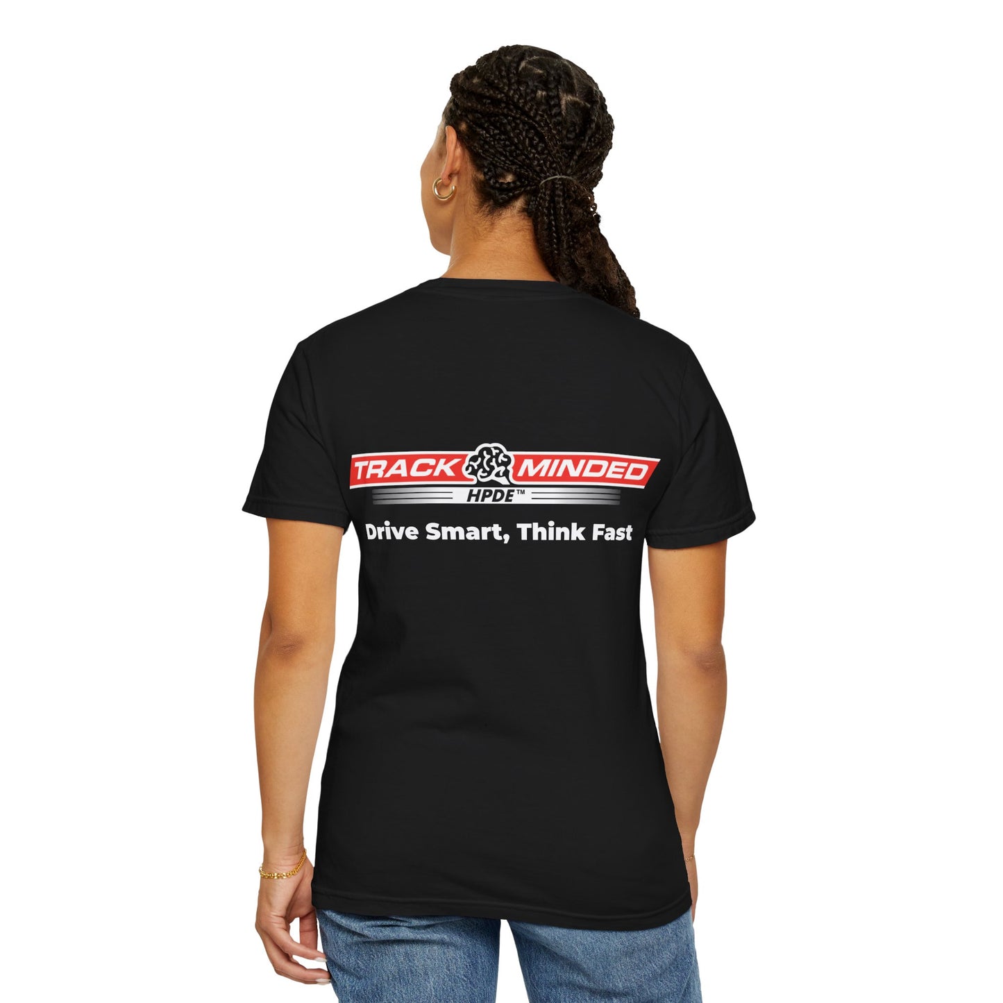 Track Minded HPDE T-shirt - Pre-shrunk, Medium Weight, 100% Ring-spun Cotton