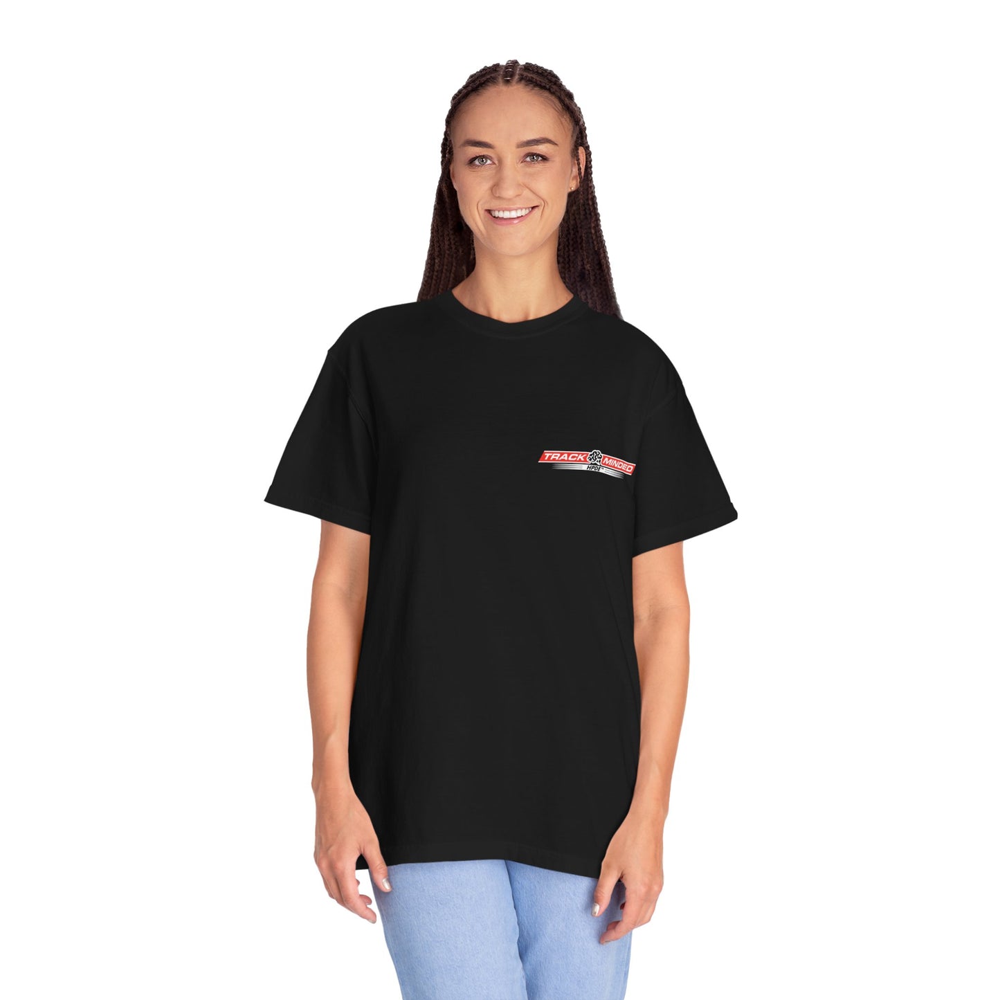 Track Minded HPDE T-shirt - Pre-shrunk, Medium Weight, 100% Ring-spun Cotton