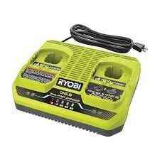 Ryobi ONE+ 18V Dual-Port Simultaneous Charger PCG005