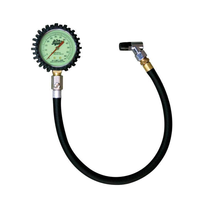 Joes Racing Products Tire Pressure Gauge - 5-60 PSI - TrackMindedHPDE™