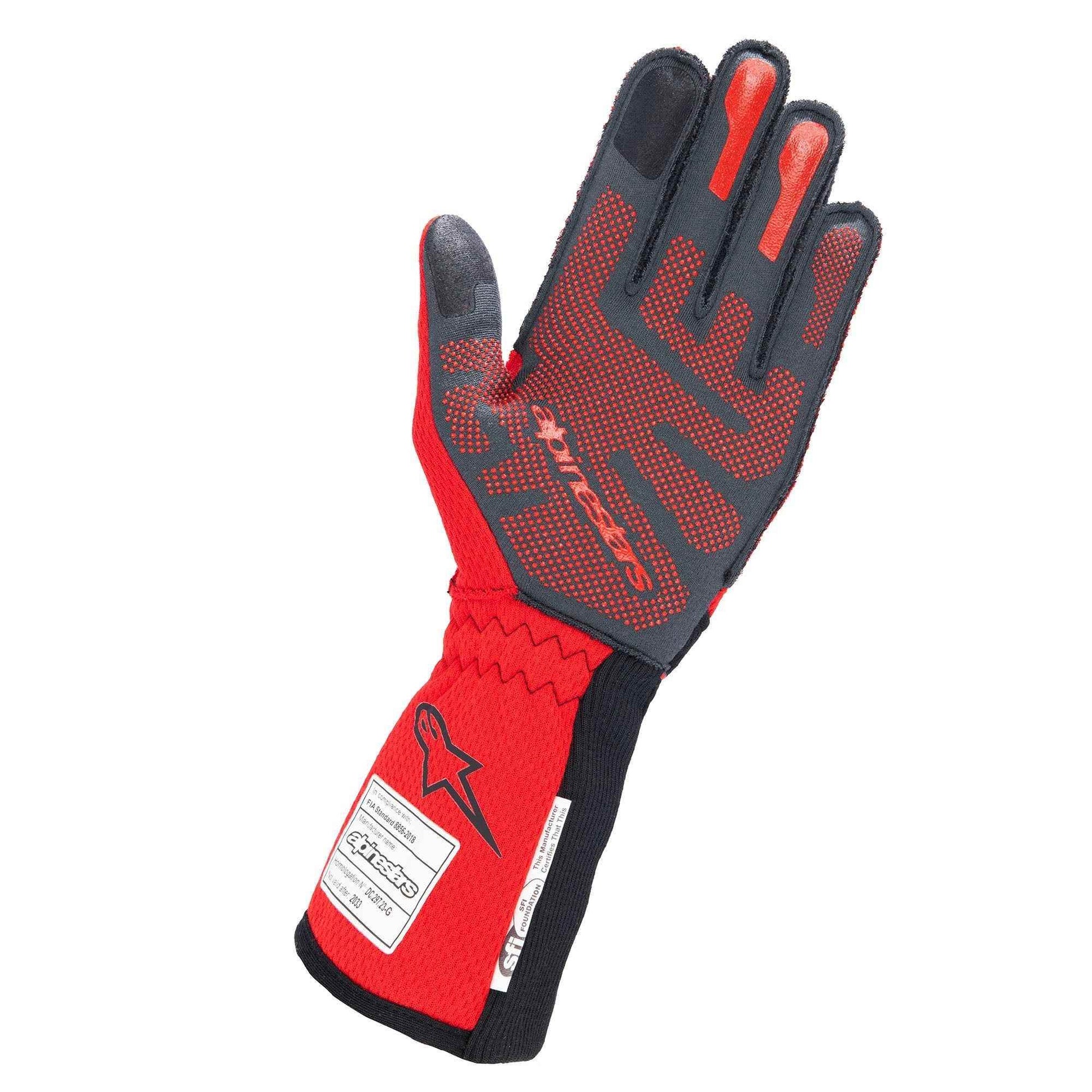 Alpinestars Tech-1 ZX v4 Racing Gloves - TrackMindedHPDE™