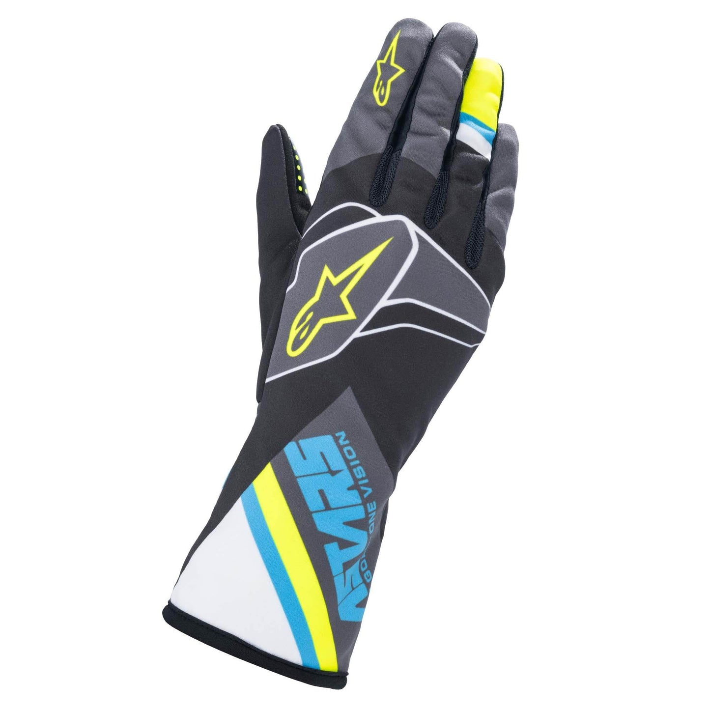 Alpinestars Tech-1 K Race v2 Karting Gloves - Graphic - TrackMindedHPDE™