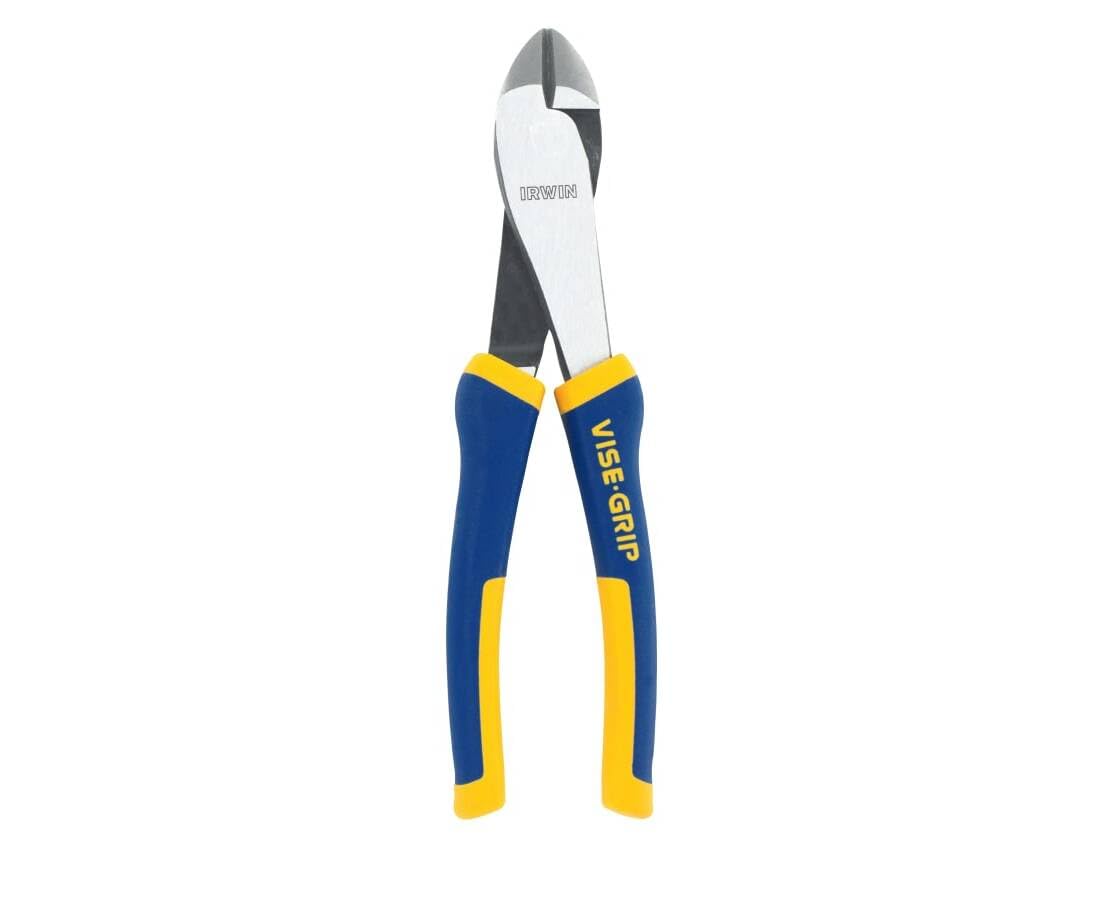 IRWIN VISE-GRIP Diagonal Cutting Pliers, 8", 2078308, nichel chromium steel