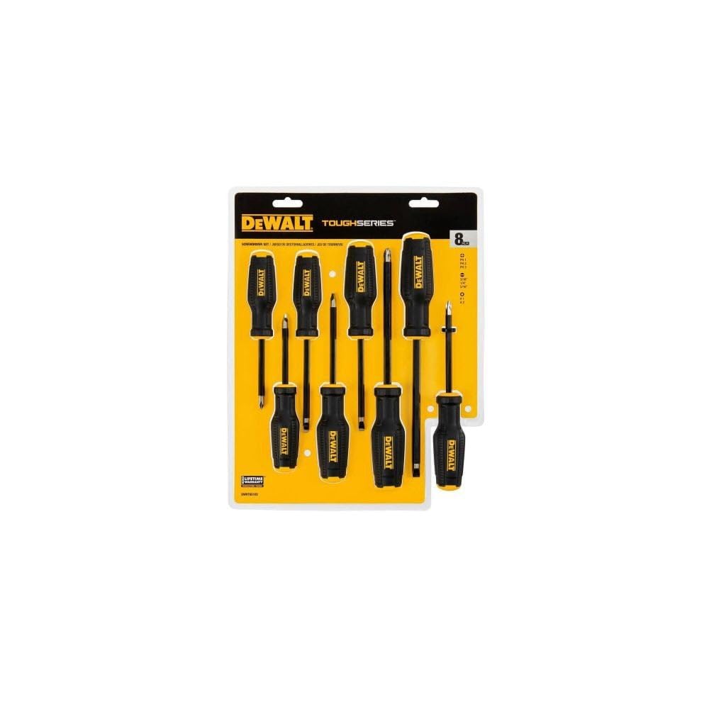 Dewalt Toughseries Screwdriver Set 8Pc
