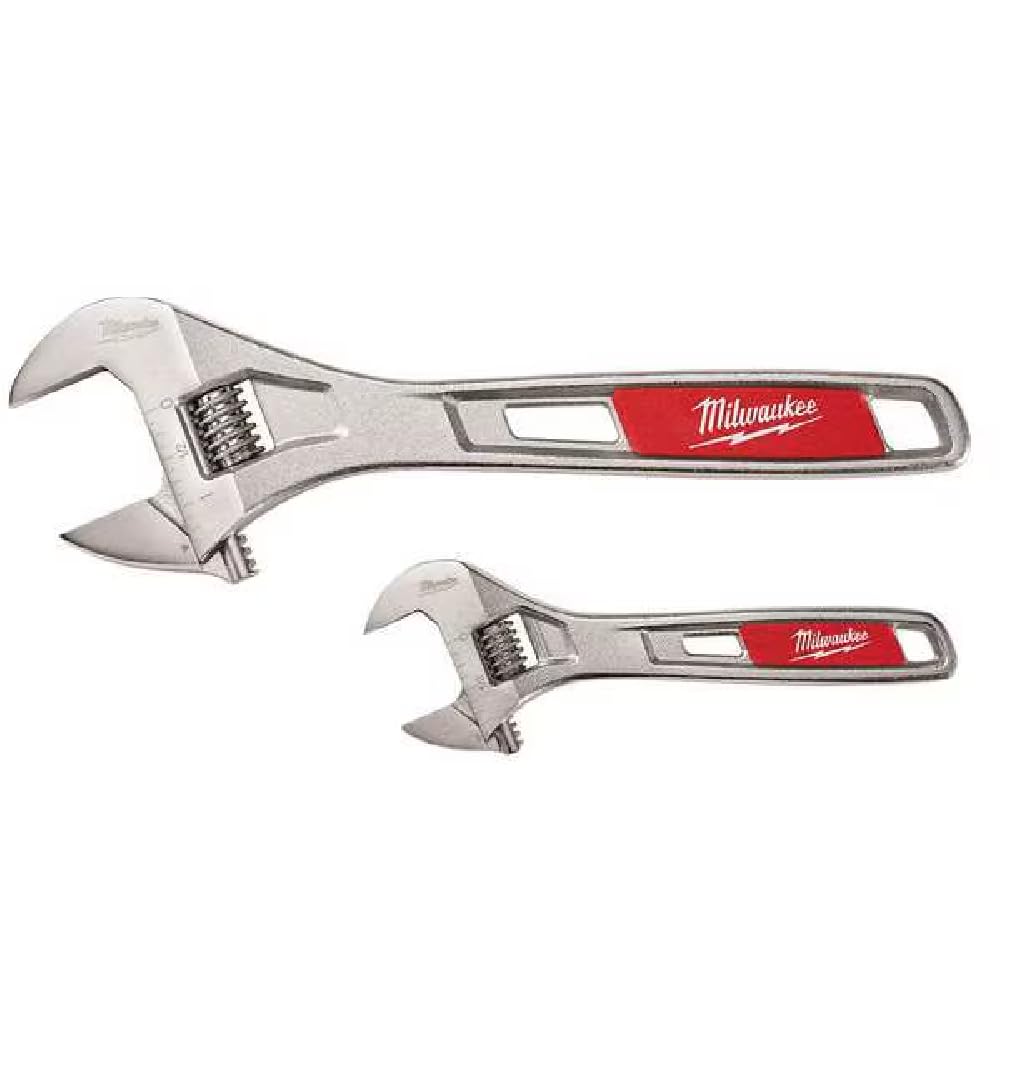 Milwaukee AGN 48-22-7400 Wrench Set Adjacent, 6 & 10"