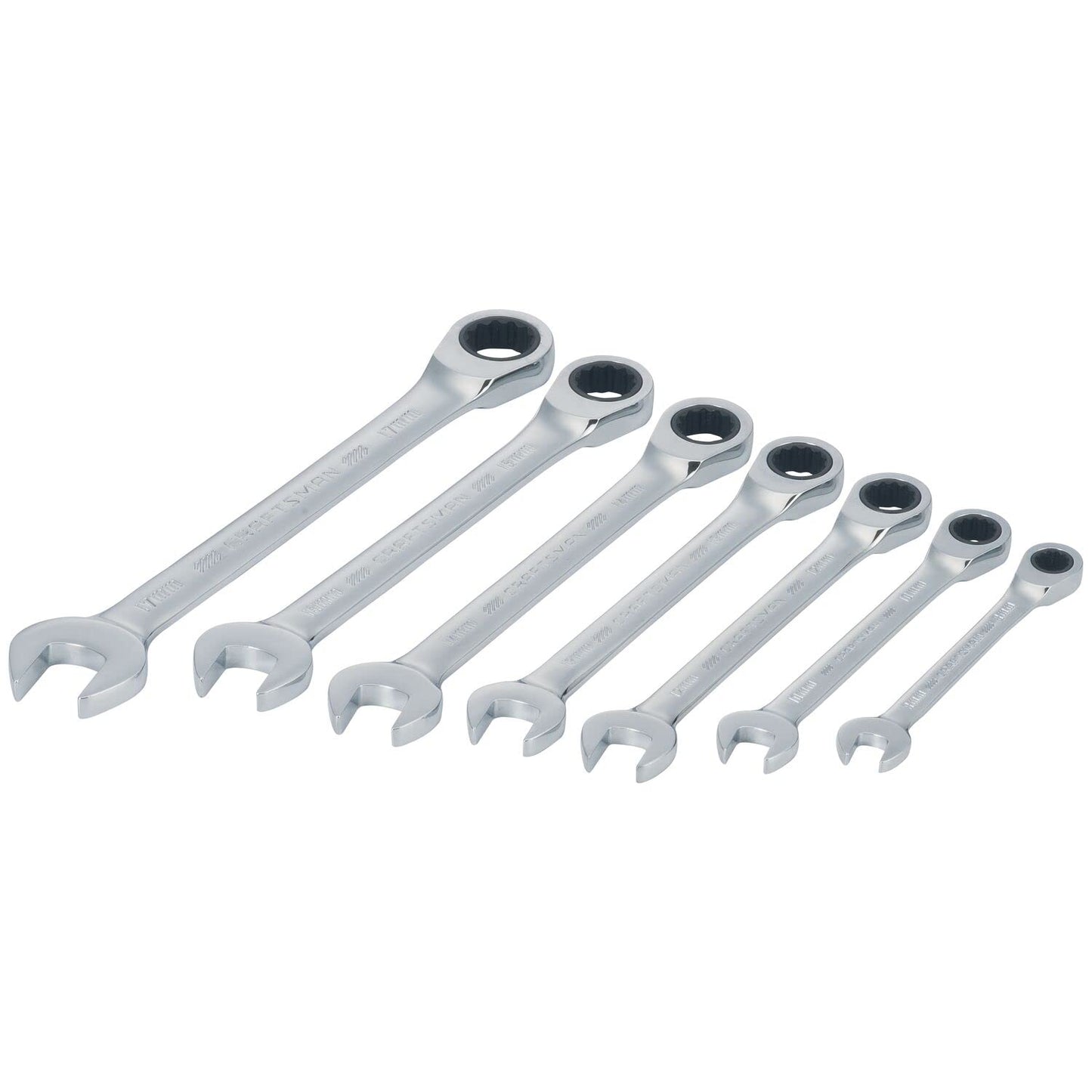 CRAFTSMAN Ratchet Wrench, 12 Point, 7-Piece Set (CMMT87019)