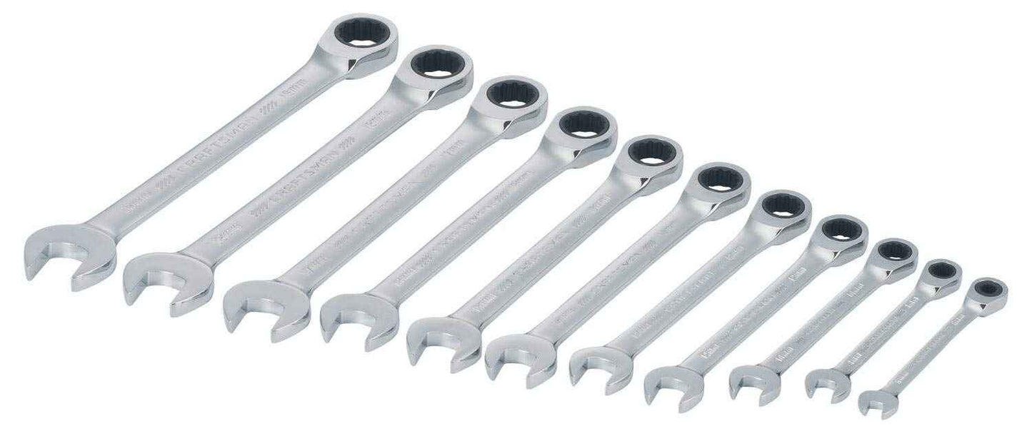 CRAFTSMAN Ratcheting Wrench Set, Metric, 11-Piece (CMMT87021)