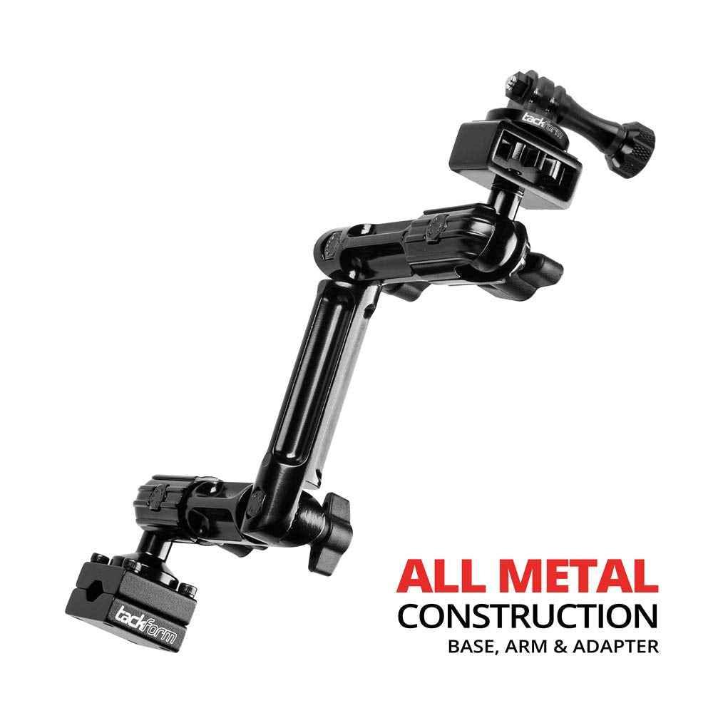 Tackform Headrest Mount for GoPro and Other Action Cameras,10.75 Inch - Track Minded HPDE, LLC