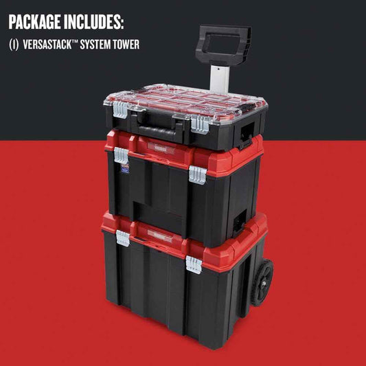 CRAFTSMAN VERSASTACK 17.126-in Metal Wheels Lockable Tool Box