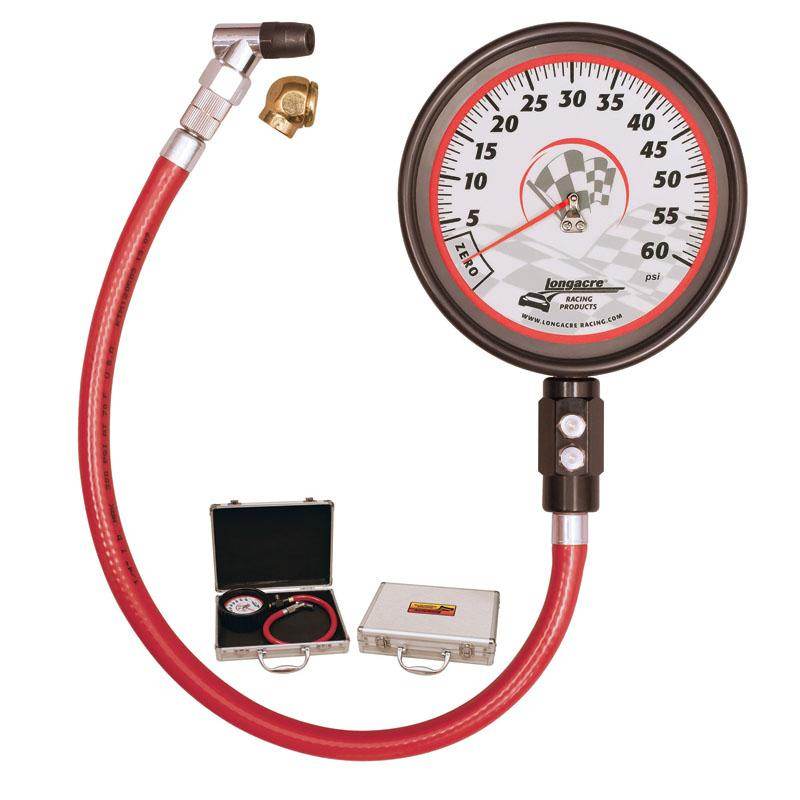 Longacre Pro Precision Tire Gauge - 0-60 PSI - TrackMindedHPDE™