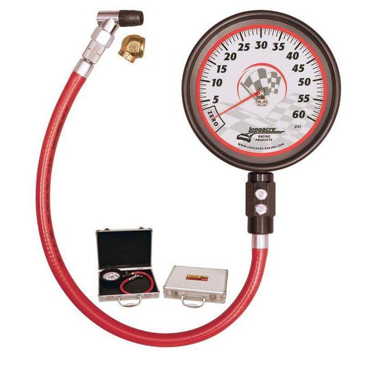 Longacre Pro Precision Tire Gauge - 0-60 PSI - TrackMindedHPDE™