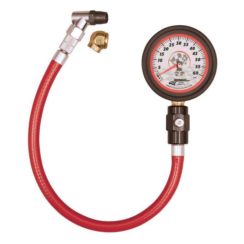 Longacre Deluxe Tire Gauge - 0-60 PSI - TrackMindedHPDE™