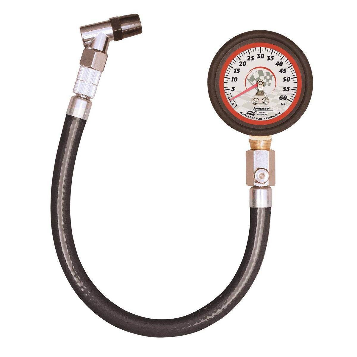 Longacre Standard Tire Gauge - 0-60 PSI - TrackMindedHPDE™