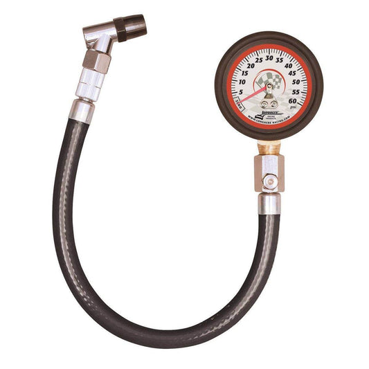 Longacre Standard Tire Gauge - 0-60 PSI - TrackMindedHPDE™