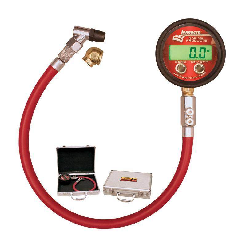 Longacre Pro Digital Tire Gauge - 0-60 PSI - TrackMindedHPDE™