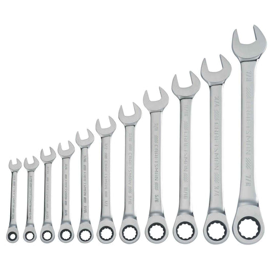 CRAFTSMAN CMMT87022 CM 11PC SAE RATCHETING WRENCH-1049427