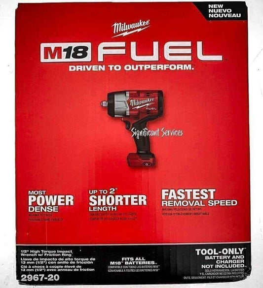 Milwaukee Electric - M18 Fuel 1/2 HIGH Torque Impact Wrench W/FRICTI