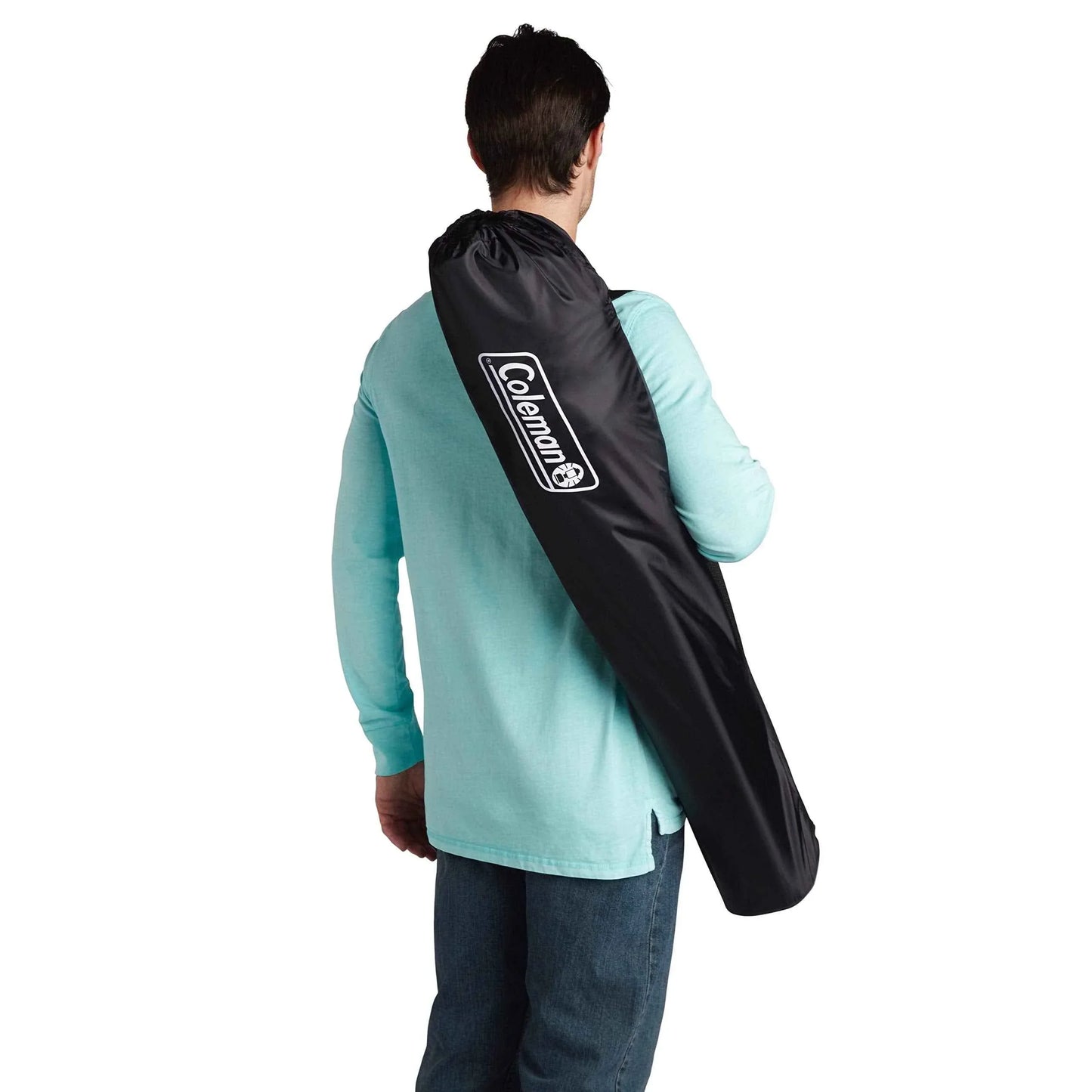 Coleman Portable Camping Chair with 4-Can Cooler, Cushioned Seat & Back with Side Pockets & Cup Holder, Carry Bag Included, Great for Camping, Tailgating, Firepits, Patio, & More - Track Minded HPDE, LLC