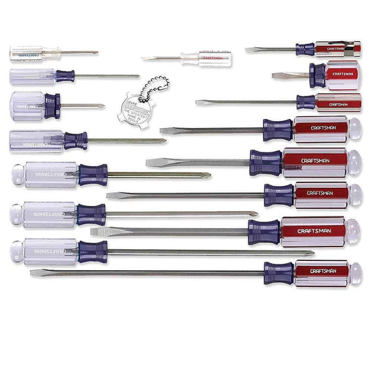 Craftsman 9-31794 Slotted Phillips Screwdriver Set, 17 Piece
