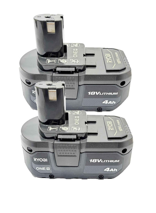 RYOBI 18-Volt ONE+ Lithium-Ion 4.0 Ah High Capacity Battery (2-Pack)