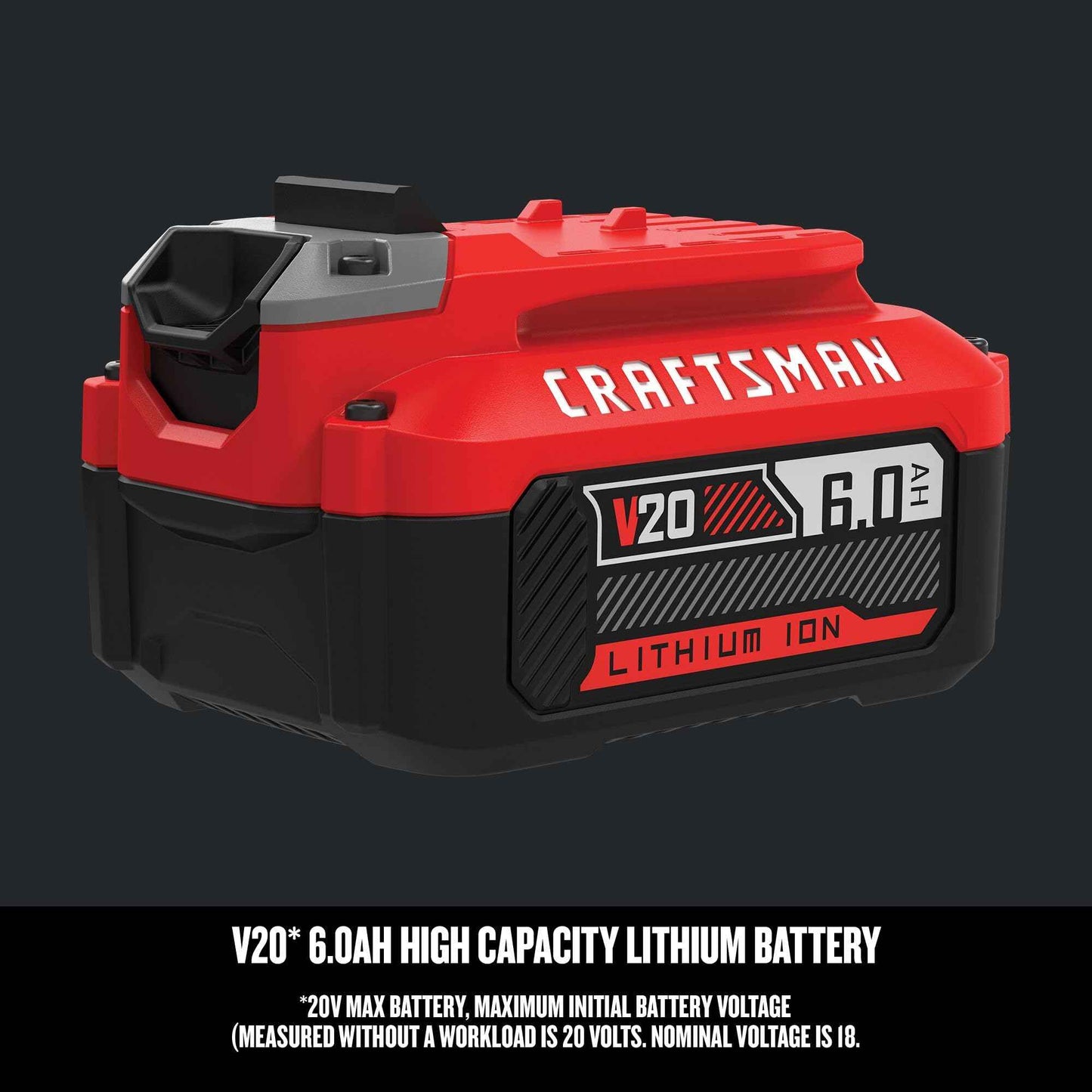 CRAFTSMAN V20 6Ah Lithium Ion Power Tool Battery (CMCB206)
