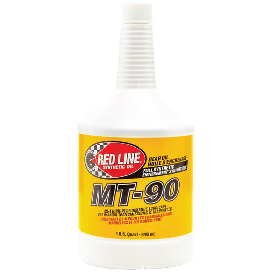 Red Line 50304 MT-90 75W-90 GL-4 Manual Transmission and Transaxle Lubricant (MTL)- 1 Quart