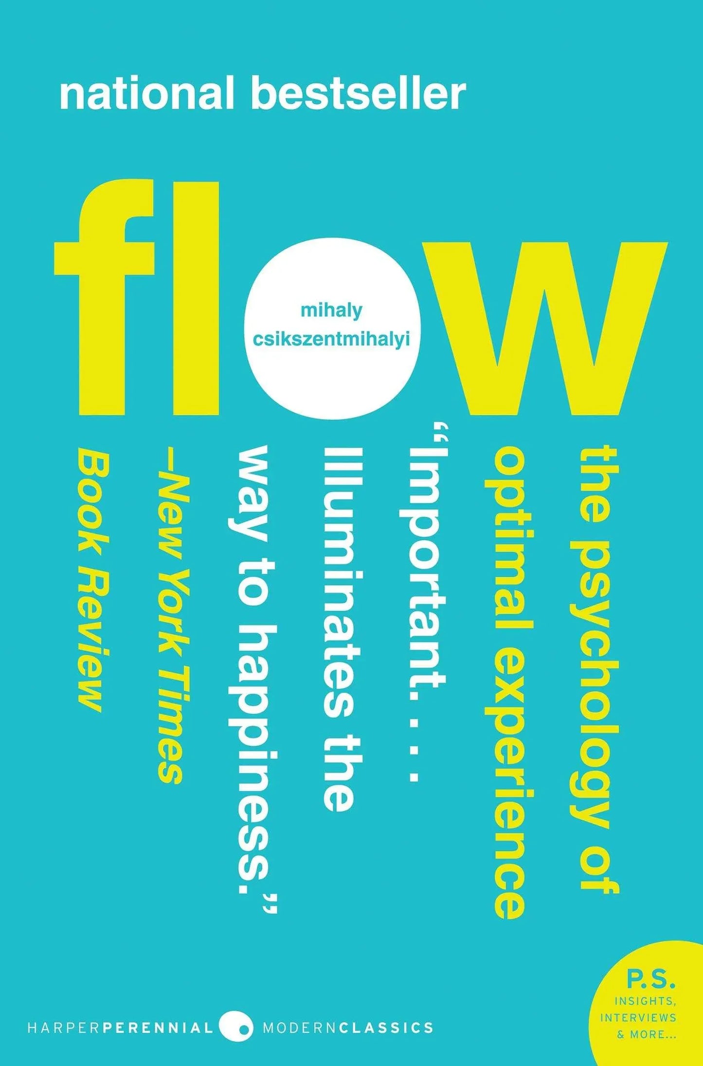 Flow: The Psychology of Optimal Experience (Harper Perennial Modern Classics) - Track Minded HPDE, LLC