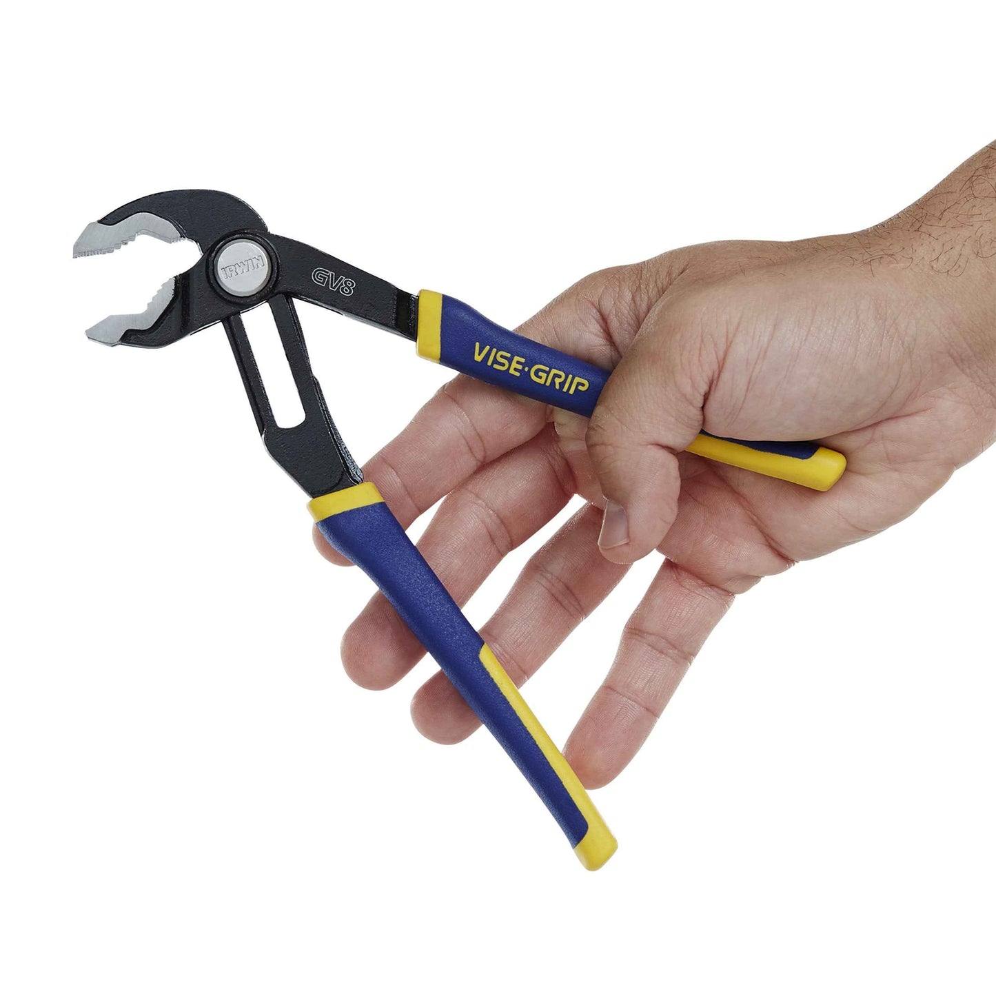 IRWIN Tools VISE-GRIP GrooveLock Pliers Set, V-Jaw, 2 Piece, 2078709