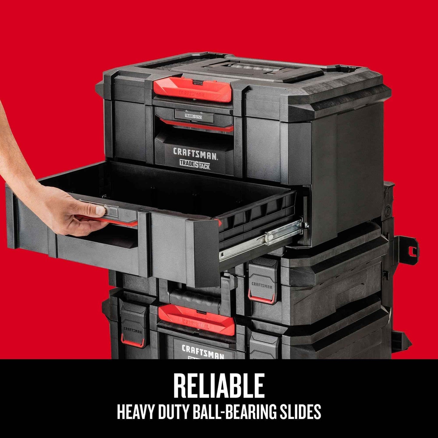 CRAFTSMAN TRADESTACK Tool Box, Tool Organizer, Drawer Unit (CMST21404) - Track Minded HPDE, LLC