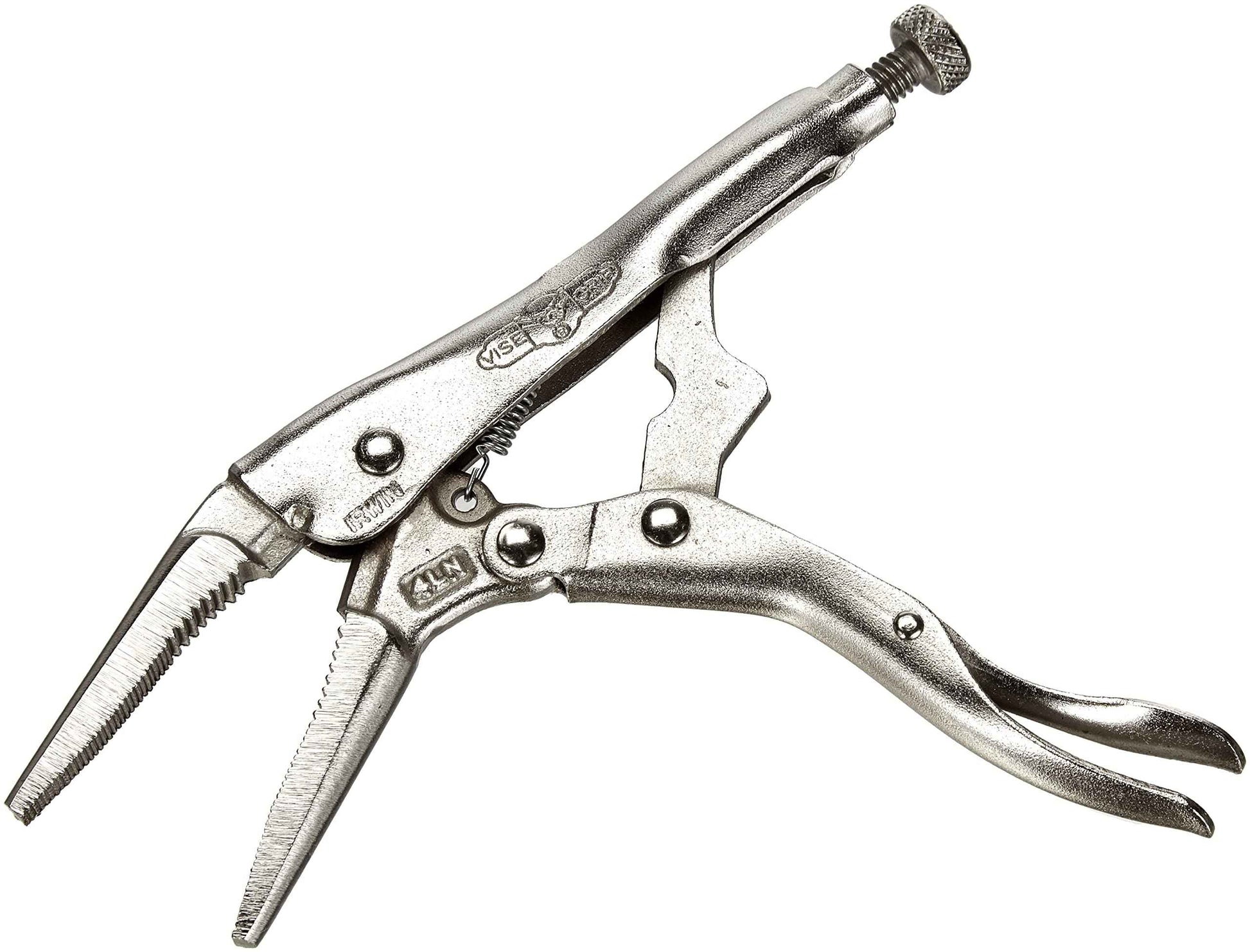 IRWIN VISE-GRIP Original Locking Pliers, Long Nose, 4-Inch (1602L3), 100mm