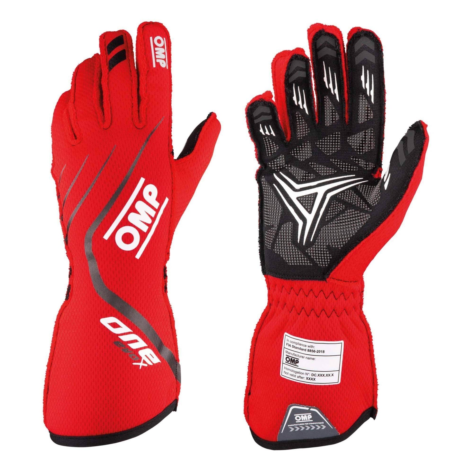 OMP One Evo X Racing Gloves - 2023 Model - TrackMindedHPDE™