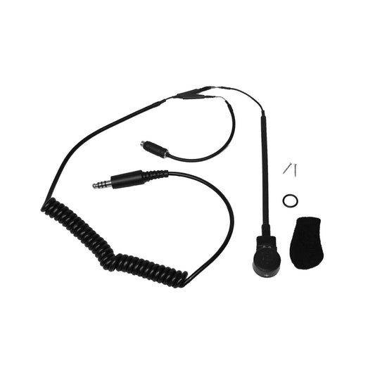 IMSA Helmet Coiled Wiring Kit - M101 Mic - TrackMindedHPDE™