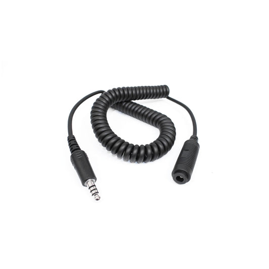 Coiled Extension Cord - Long, IMSA - TrackMindedHPDE™