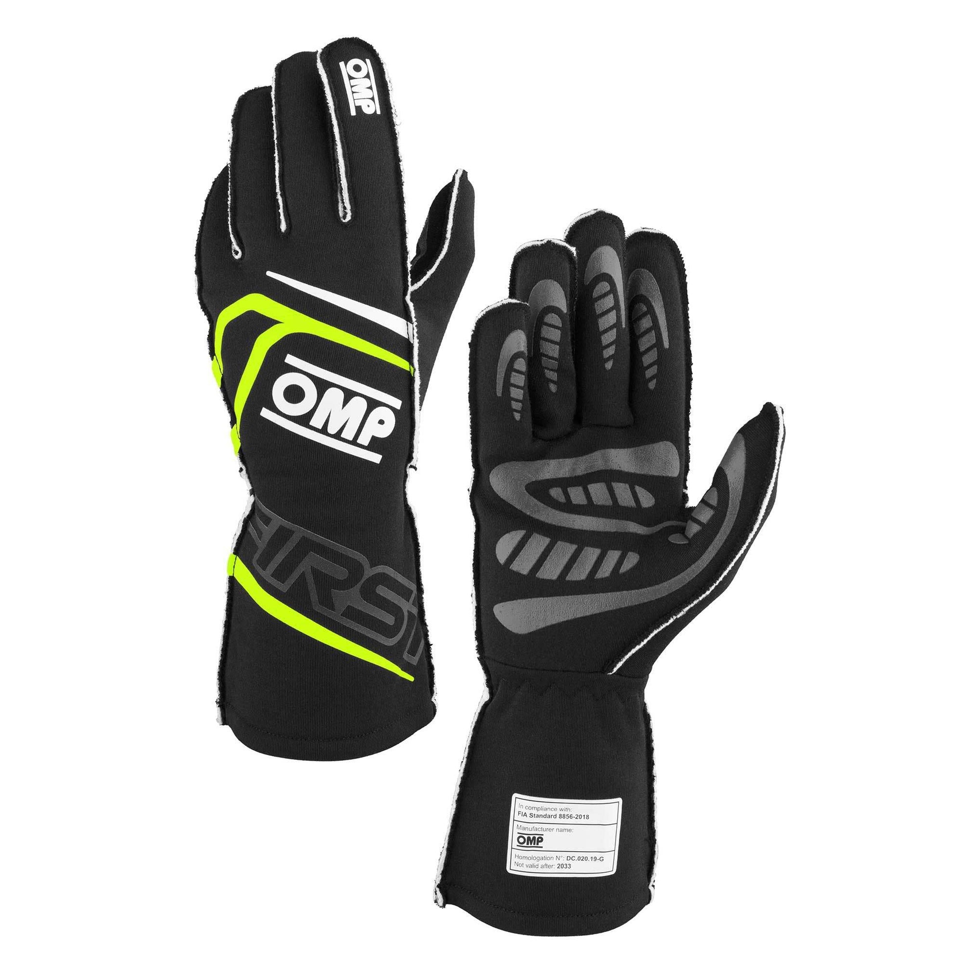 OMP First Racing Gloves - TrackMindedHPDE™
