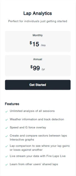Fire Laps - Lap Analytics - Track Minded HPDE, LLC