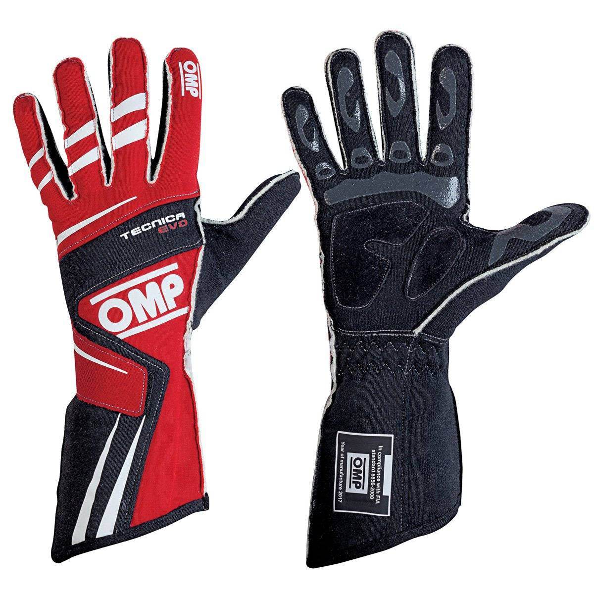 OMP Tecnica Evo Racing Gloves - TrackMindedHPDE™