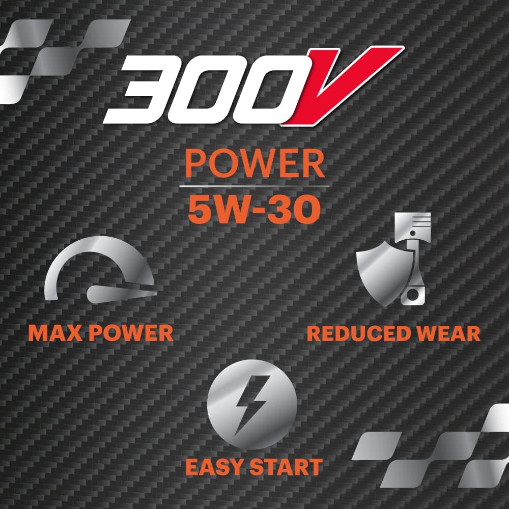 Motul 300V Synthetic Racing Motor Oil - 0W20 / 0W30 / 0W40 / 5W30 / 5W40 - 2 Liter Tins