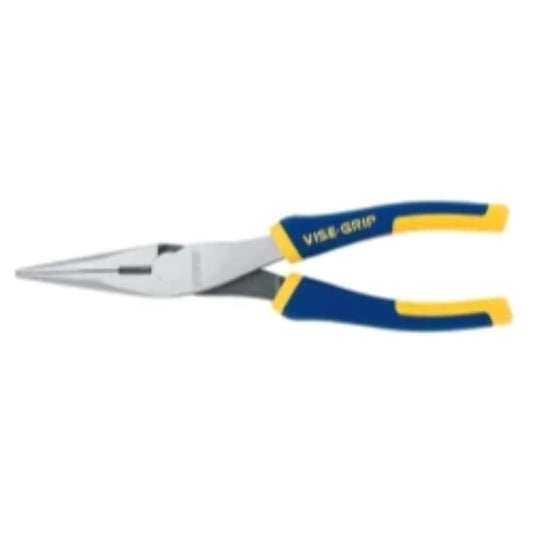 IRWIN VISE-GRIP Long Nose Pliers with Wire Cutter, 8-Inch (2078218)