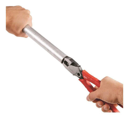 Milwaukee 48-22-6100 9 Inch Leverage Lineman Pliers w/ Crimper and Pipe Reaming Head Design