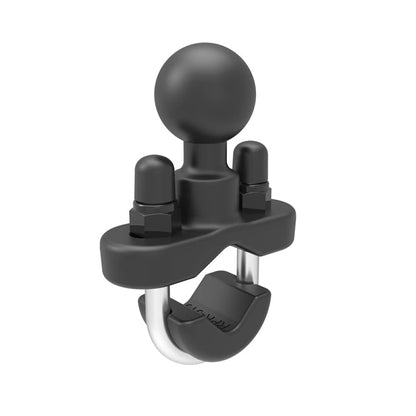 RAM MOUNTS Handlebar U-Bolt Base for Rails 0.5" to 1" in Diameter RAM-B-231U with B Size 1" Ball