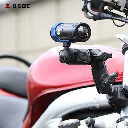 RAM Mounts Composite Double Socket Swivel & Ratchet Arm RAP-B-200-2U Compatible with RAM B Size 1" Ball Components