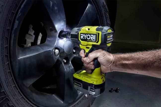 RYOBI P262K1 ONE+ HP 18V Brushless Cordless 4-Mode 1/2 in. Impact Wrench Kit w/ 4.0 Ah HIGH PERFORMANCE Lithium-Ion Battery & Charger
