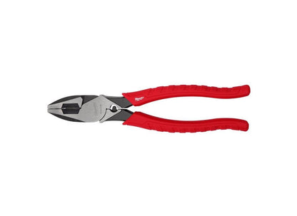 Milwaukee 48-22-6100 9 Inch Leverage Lineman Pliers w/ Crimper and Pipe Reaming Head Design