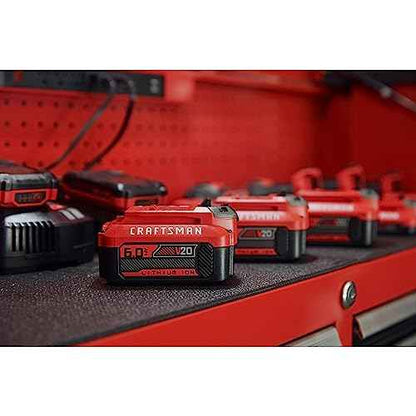 CRAFTSMAN V20 6Ah Lithium Ion Power Tool Battery (CMCB206)