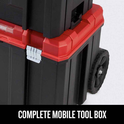 CRAFTSMAN VERSASTACK 17.126-in Metal Wheels Lockable Tool Box