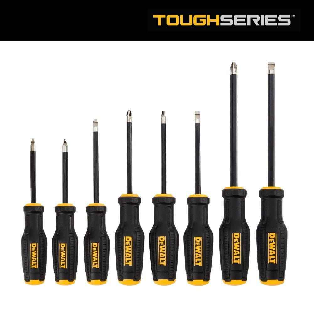 Dewalt Toughseries Screwdriver Set 8Pc