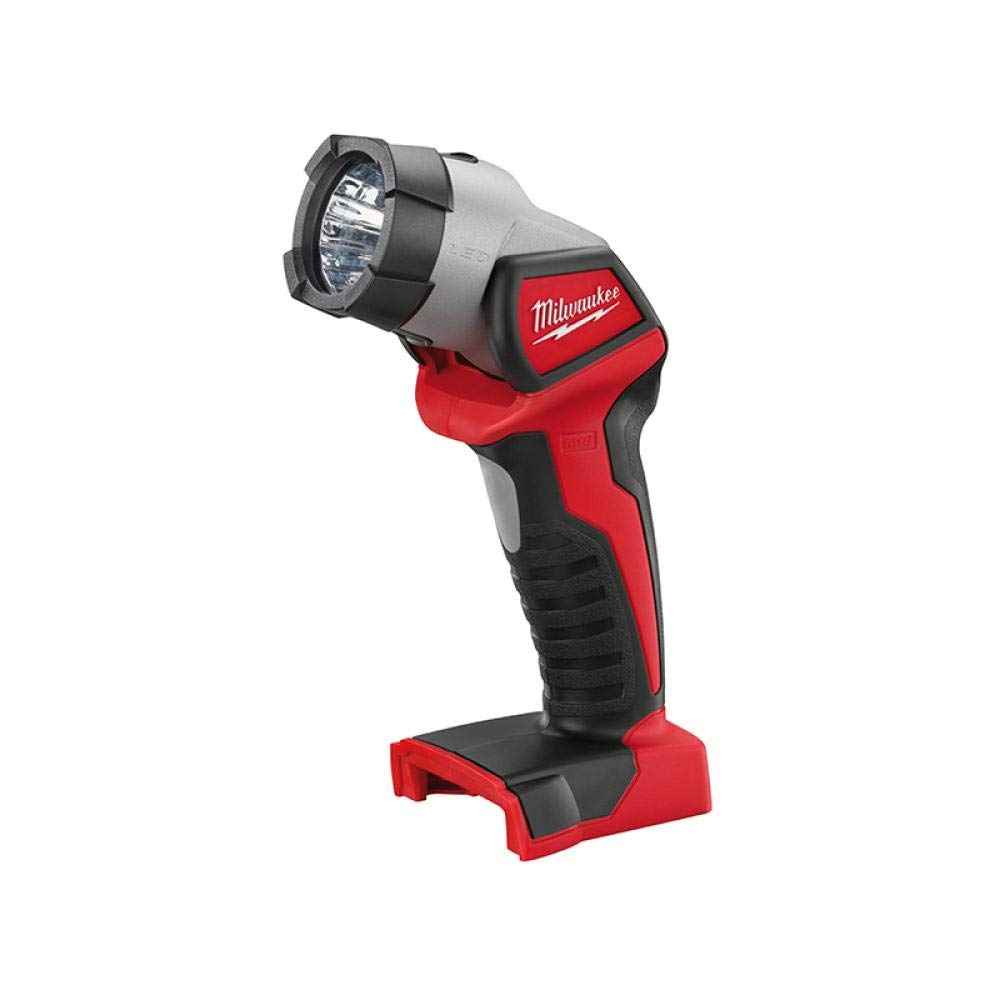 Milwaukee M18TLED-0 M18 Plastic LED Torch, Red [Energy Class A+]