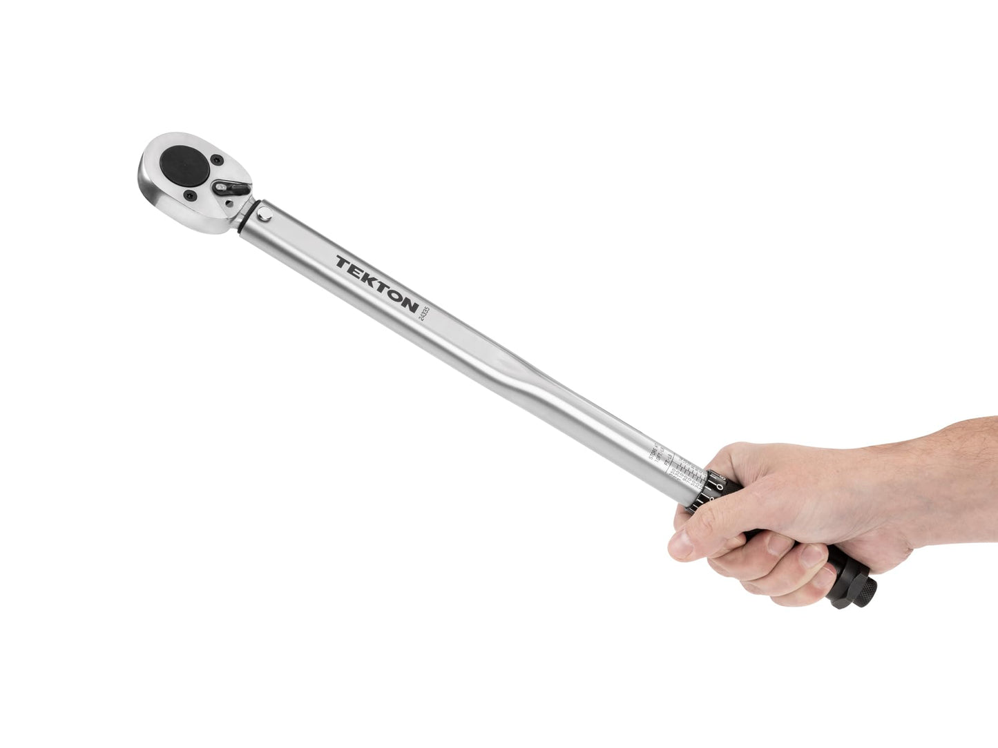 TEKTON 1/2 Inch Drive Micrometer Torque Wrench (10-150 ft.-lb.) | 24335